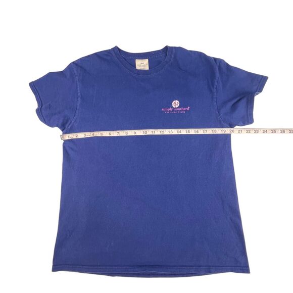 Simply Southern There Medium Blue Camping Graphic Print Adventure Seeker Tee - Picture 3 of 8